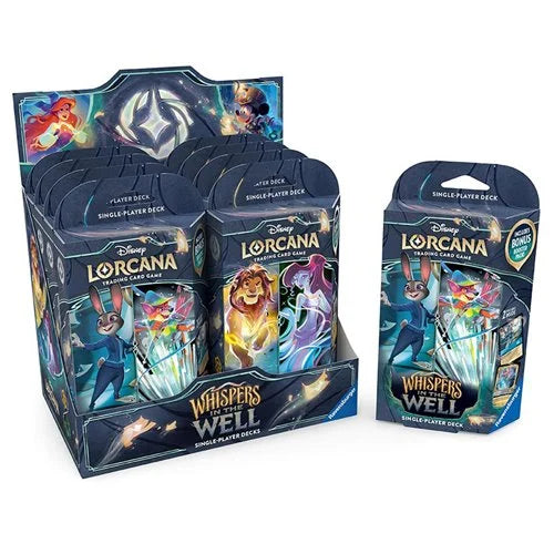 Disney Lorcana Whispers in the Well Starter Deck English Set 10