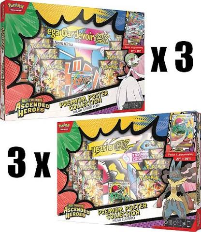 Case - Mega Lucario/Mega Gardevoir EX Collection Box (Ascended Heroes) (Pre-Order)