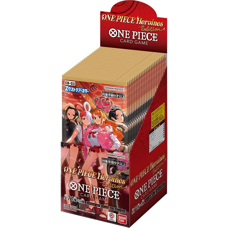 One Piece EB-03 Japanese Booster Box Heroines Edition