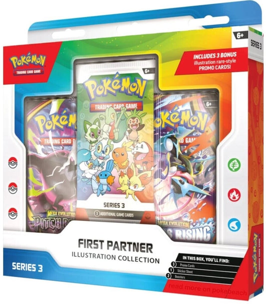 Pokémon First Partner Illustration Collection Series 3 sealed product packaging