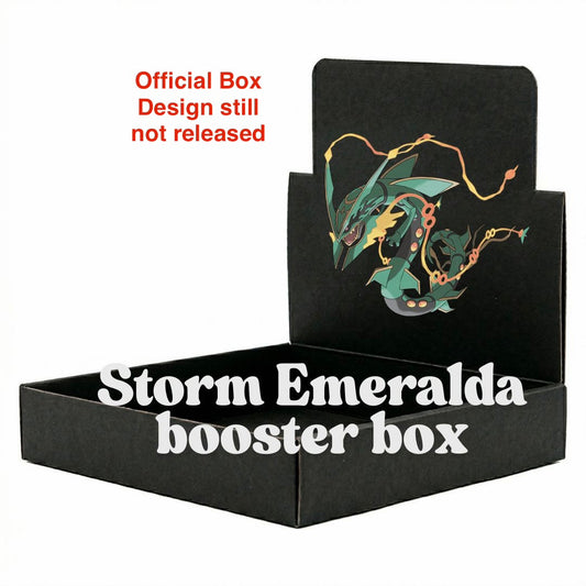 Storm Emeralda M6 Booster Box - Pokemon Card JAPANESE PREORDER Release Date (Late July 2026)