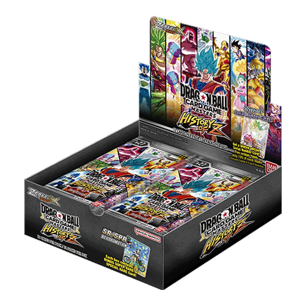 Dragon Ball History Of Z Booster Box