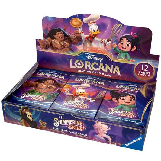 Disney Lorcana Shimmering Skies  Booster Box