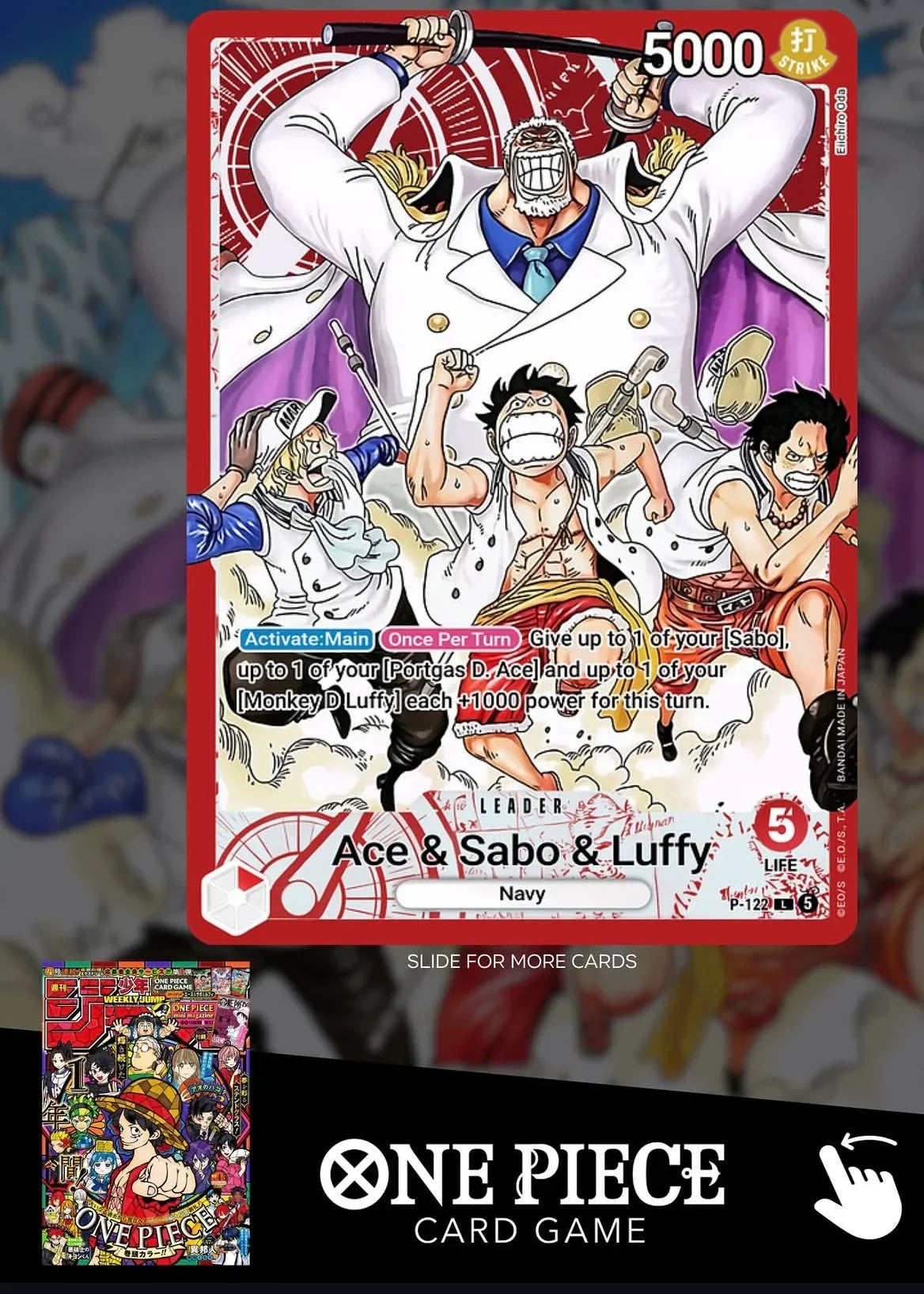 Promotional Starter Deck Themed around the Navy Three Brothers! JAPANESE PREORDER Release Date (May/June 2026)