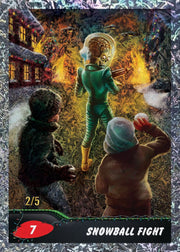 2026 Topps Mars Attacks Christmas trading card preview 1