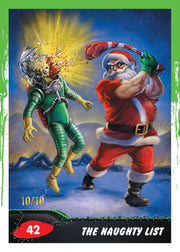 2026 Topps Mars Attacks Christmas trading card preview 2