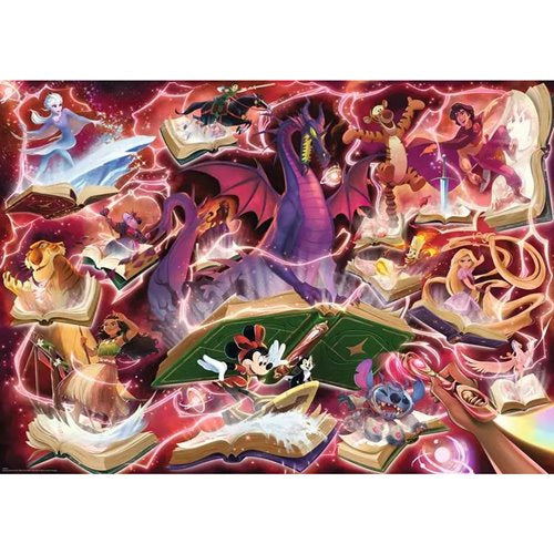 Disney Lorcana Glimmers of the Realm: Ruby 1,000-Piece Puzzle
