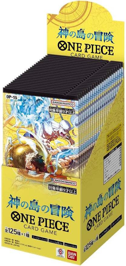One Piece OP-15 Japanese Booster Box the Adventure of The Island of God