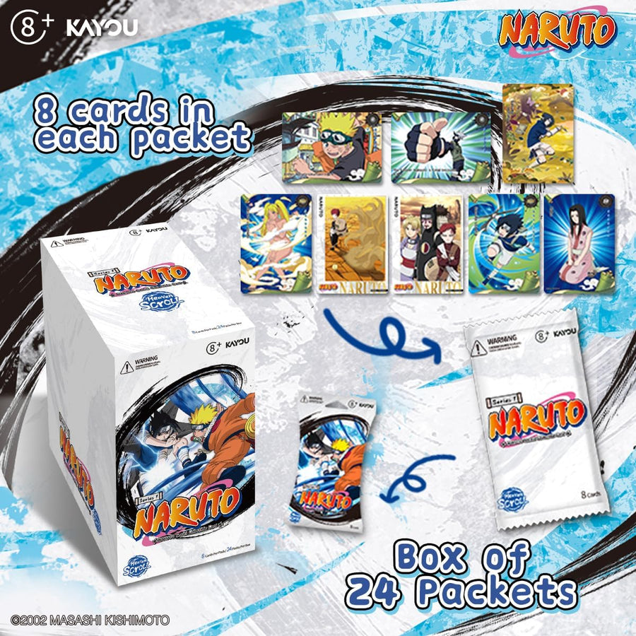 KAYOU Naruto-Smriti Heaven Scroll Collectible Trading Card Box Series 1