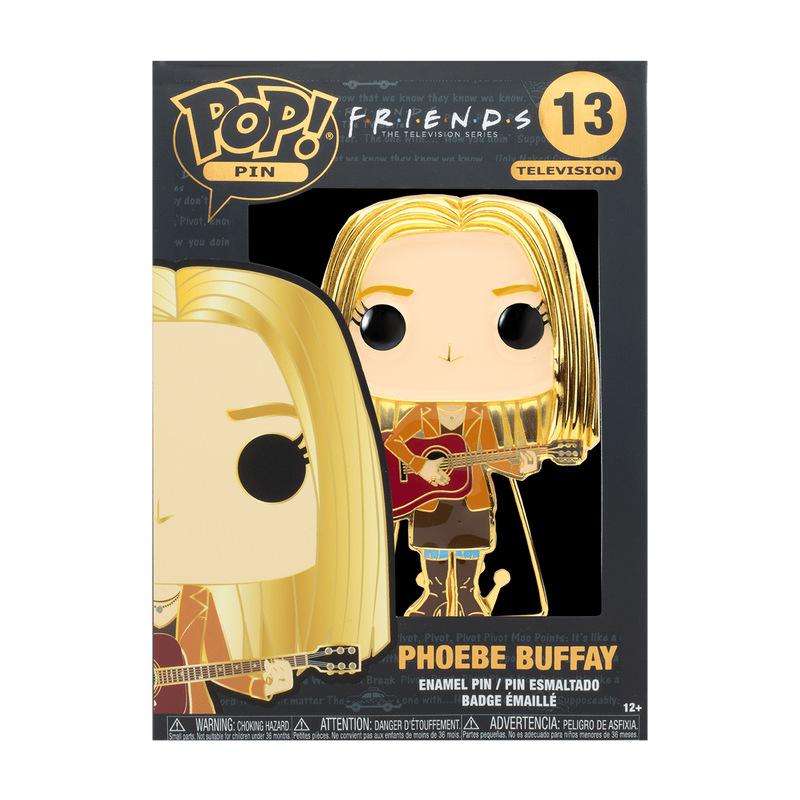 Funko Pop! Pin Friends Phoebe Buffay #13 official factory image