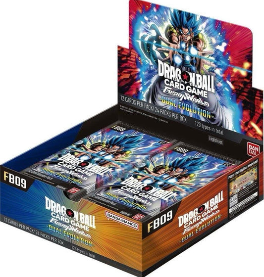 Dragon Ball Super Fusion World Dual Evolution (FB09) Booster Box SEALED
English
