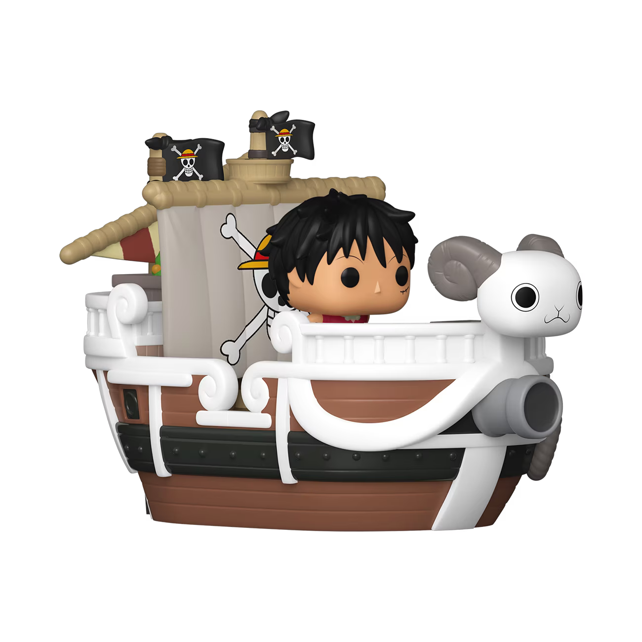 Funko Bitty Pop Ride: One Piece Going Merry with Luffy Collectible Vinyl Figure