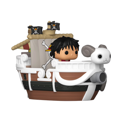 Funko Bitty Pop Ride: One Piece Going Merry with Luffy Collectible Vinyl Figure