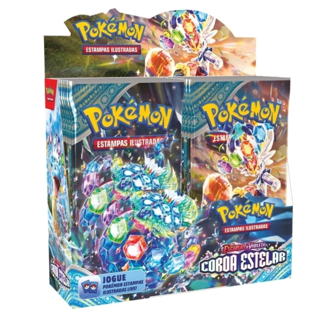 Pokémon TCG: Escarlata y Púrpura—Corona Astral Booster Box (Spanish)