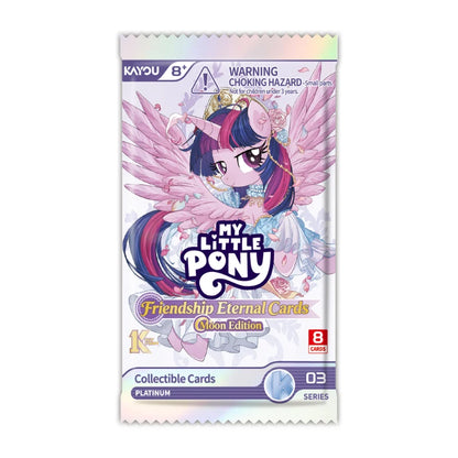 Kayou My Little Pony Friendship Eternal Cards Moon Edition 3 Collector Box (5 Packs)