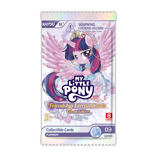 Kayou My Little Pony Friendship Eternal Cards Moon Edition 3 Collector Box (5 Packs)