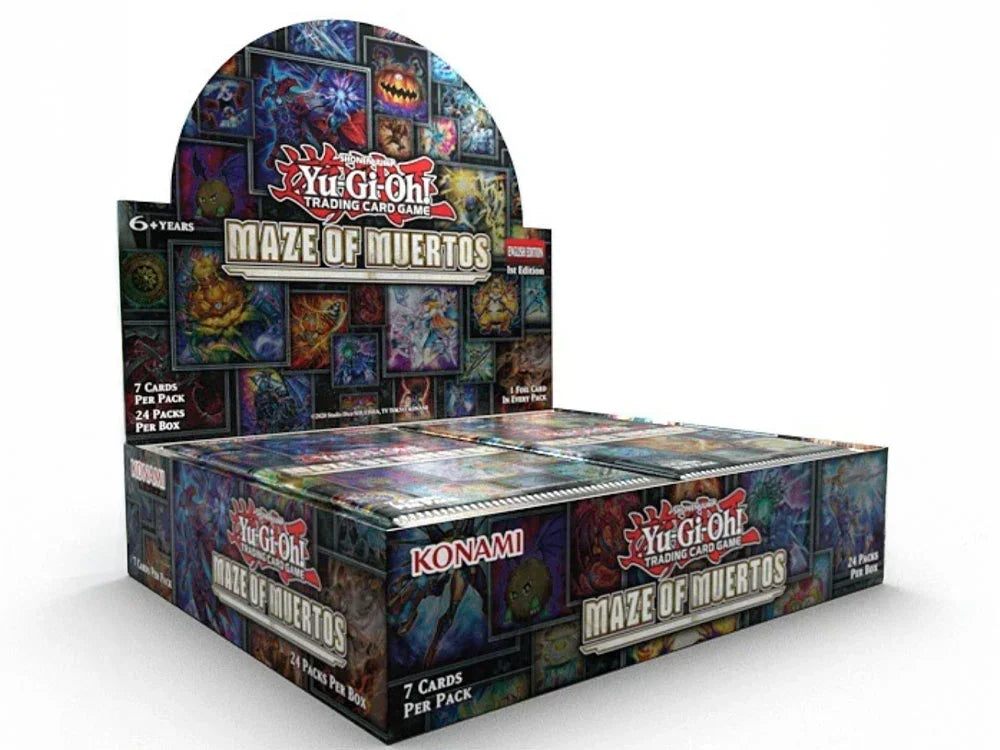 Yu-Gi-Oh! Maze of Muertos Booster Display