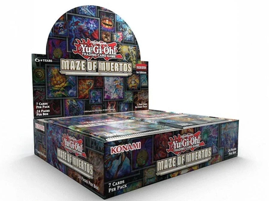 Yu-Gi-Oh! Maze of Muertos Booster Display