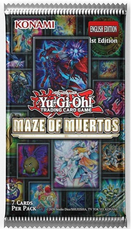 Yu-Gi-Oh! Maze of Muertos Booster Display