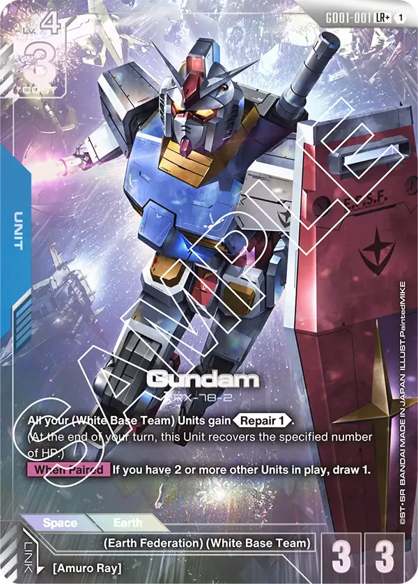 Gundam Trading Card Game: Newtype Rising Booster Box (GD01)