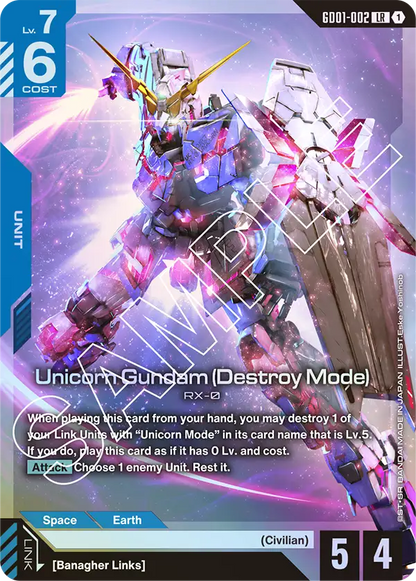 Gundam Trading Card Game: Newtype Rising Booster Box (GD01)