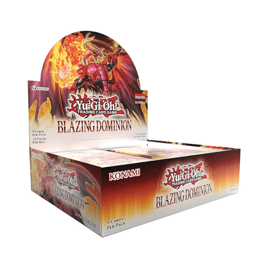 Yu-Gi-Oh! Blazing Dominion Booster Display