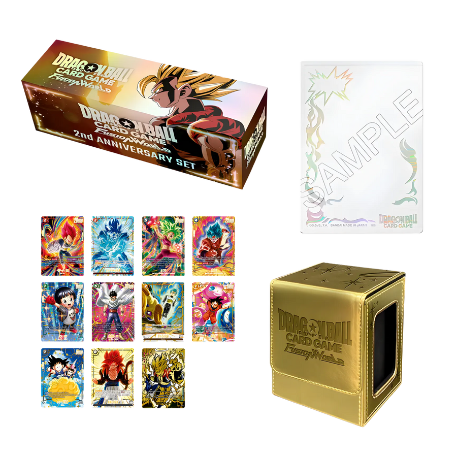 Dragon Ball Super TCG Fusion World 2nd Anniversary Set ENGLISH PREORDER Release Date (Late October 2026)