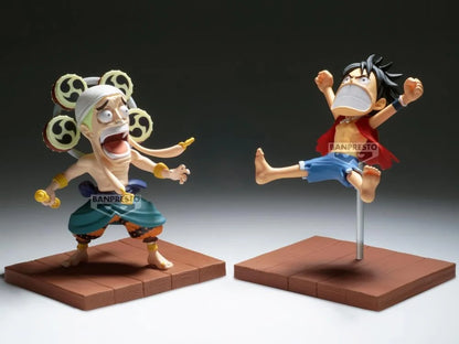 Banpresto One Piece Log Stories: Monkey D. Luffy & Enel Figure Box