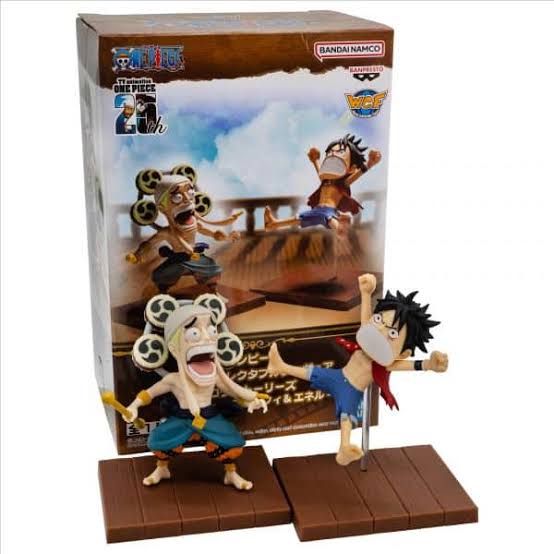Banpresto One Piece Log Stories: Monkey D. Luffy & Enel Figure Box