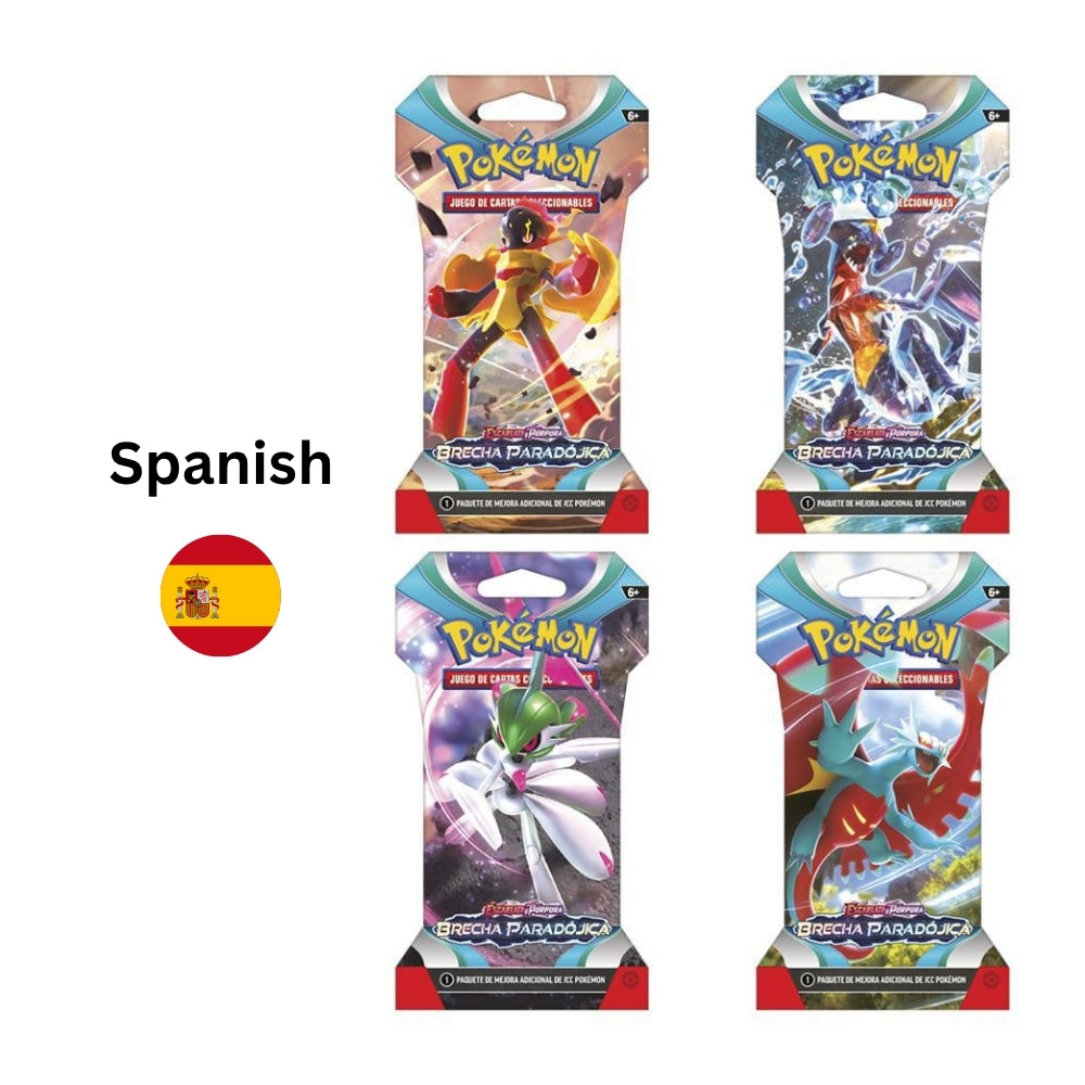 Pokémon Paradox Rift Spanish Booster Pack | Brecha Paradójica