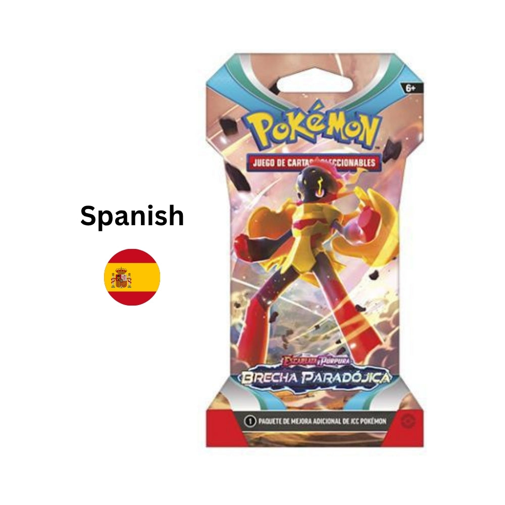 Pokémon Paradox Rift Spanish Booster Pack | Brecha Paradójica