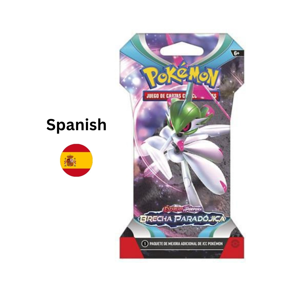 Pokémon Paradox Rift Spanish Booster Pack | Brecha Paradójica
