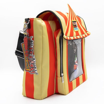 Killer Klowns From Outer Space Padded Pin Trading Tent Crossbody Bag with Jumbo Charm (Backordered)