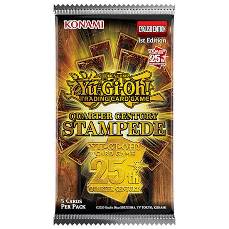 Yu-Gi-Oh! Quarter Century Stampede: Sealed Booster Display
