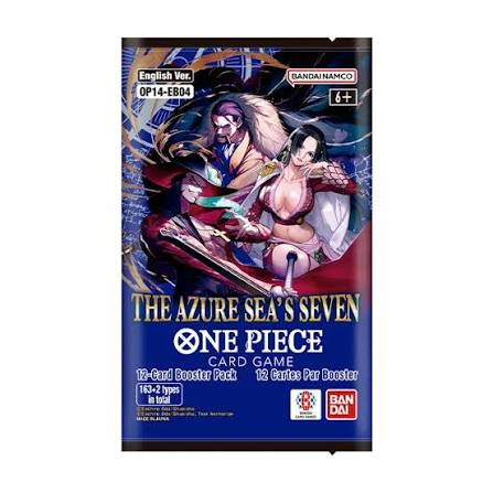 One Piece Card Game OP-14 The Azure Sea’s Seven Booster Box – English Ver. (Backorder)
