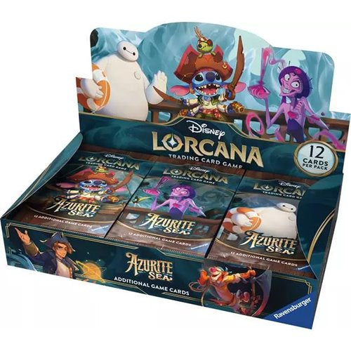 Disney Lorcana Set 6 Azurite Sea Booster Display