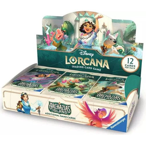 Disney Lorcana Set 7 Archazia's Island Booster Display