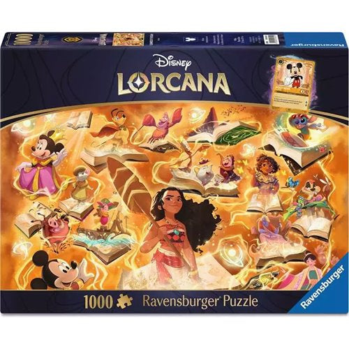 Disney Lorcana Glimmers of the Realm: Amber 1,000-Piece Puzzle