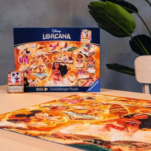 Disney Lorcana Glimmers of the Realm: Amber 1,000-Piece Puzzle