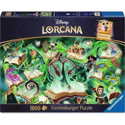 Disney Lorcana Glimmers of the Realm: Emerald 1,000-Piece Puzzle
