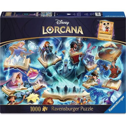 Disney Lorcana Glimmers of the Realm: Sapphire 1,000-Piece Puzzle