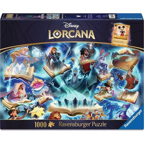 Disney Lorcana Glimmers of the Realm: Sapphire 1,000-Piece Puzzle