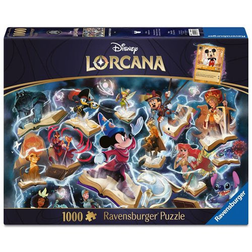 Disney Lorcana Glimmers of the Realm: Steel 1,000-Piece Puzzle