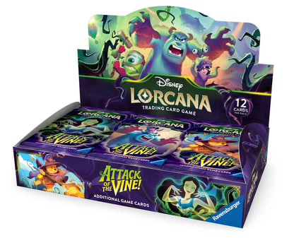 Lorcana TCG: Attack of the Vine! Booster Display PREORDER Release Date July 24, 2026