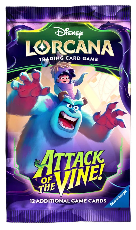 Lorcana TCG: Attack of the Vine! Booster Display PREORDER Release Date July 24, 2026