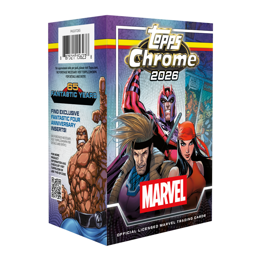 2026 Topps Chrome Marvel Value Blaster Box