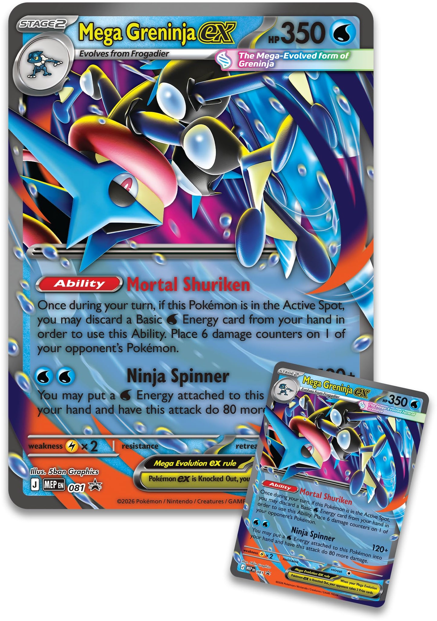 Mega Greninja ex Premium Collection Box