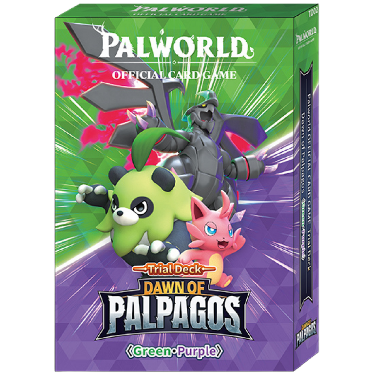Palworld Official Card Game Trial Deck: Dawn of Palpagos (Green/Purple) PREORDER | Release Date July 30, 2026