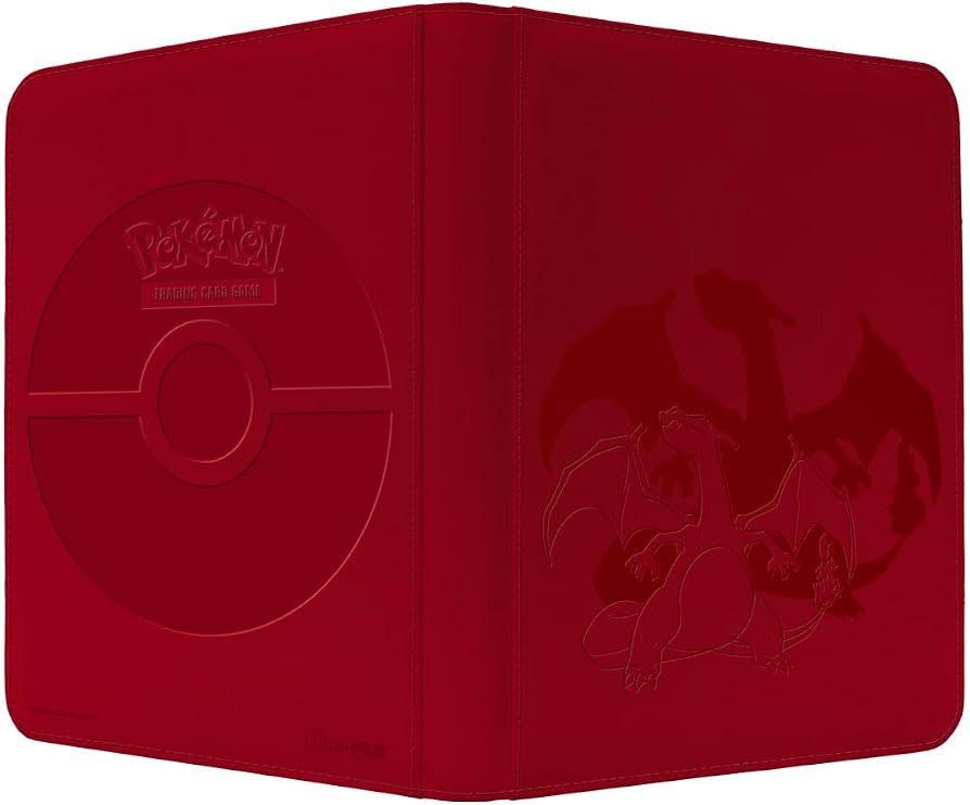 Ultra PRO Elite Series Charizard 9-Pocket Zippered PRO-Binder for Pokémon front view