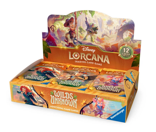 Disney Lorcana Wilds Unknown Booster Box